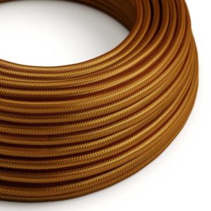 Câble électrique effet soie