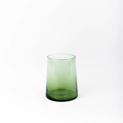 verres recyclés verts