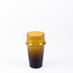 Verre beldi ambré