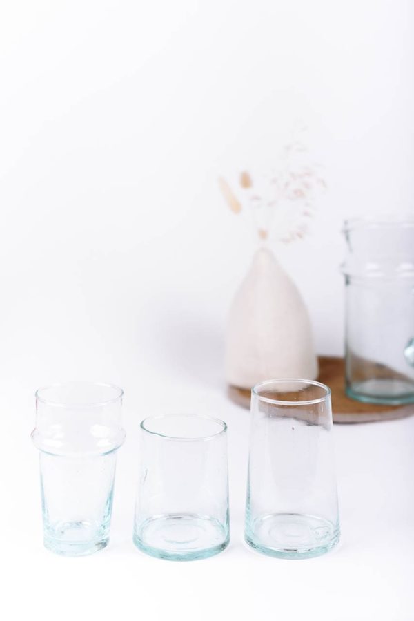 Composition de verres recyclés transparents