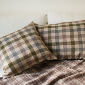 ensemble de coussins en laine trio