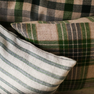 Ensemble de coussins en laine
