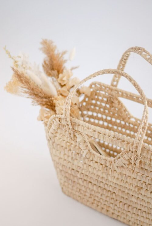 sac colette fibres naturelles vue du dessous