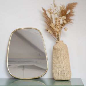 vase en raphia M
