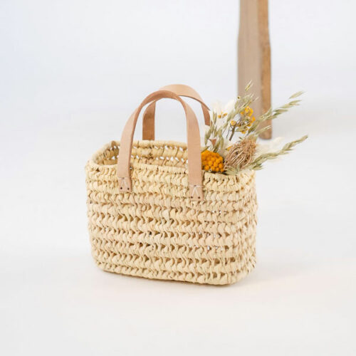 Petit panier Nina en fibres naturelles