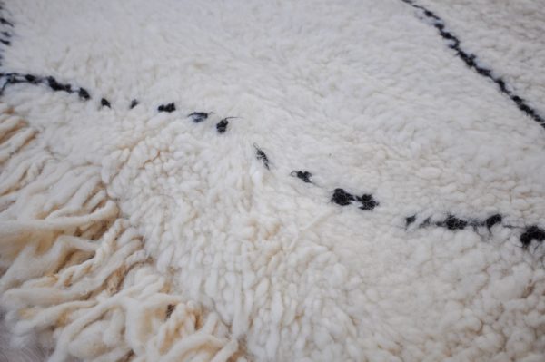 Tapis Beni Ouarain 163 x 237 cm détails