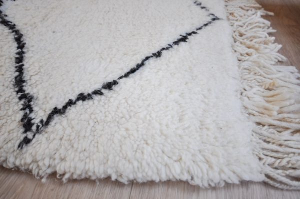 Tapis Beni Ouarain 180 x 230 cm détail