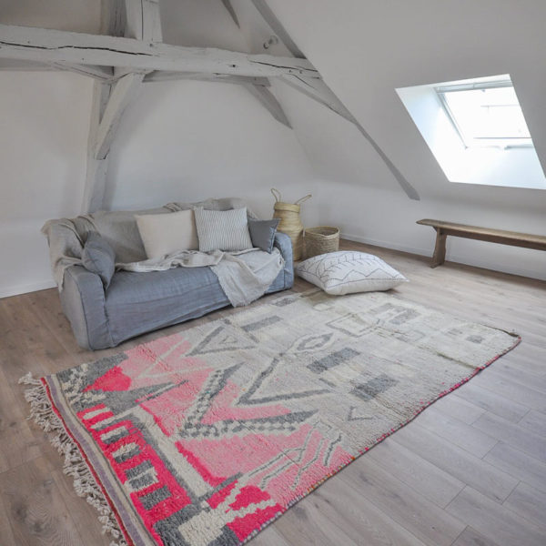 tapis boujaad - berbère coloré 168x275cm