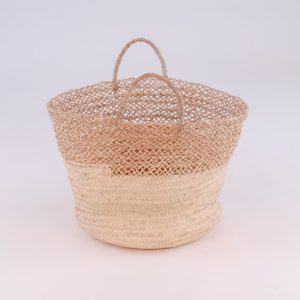 Panier de rangement en fibres naturelles M