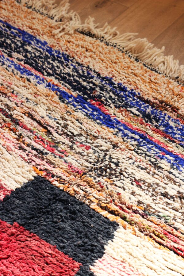 tapis boujaad - berbère coloré 164 x 270 cm - détail