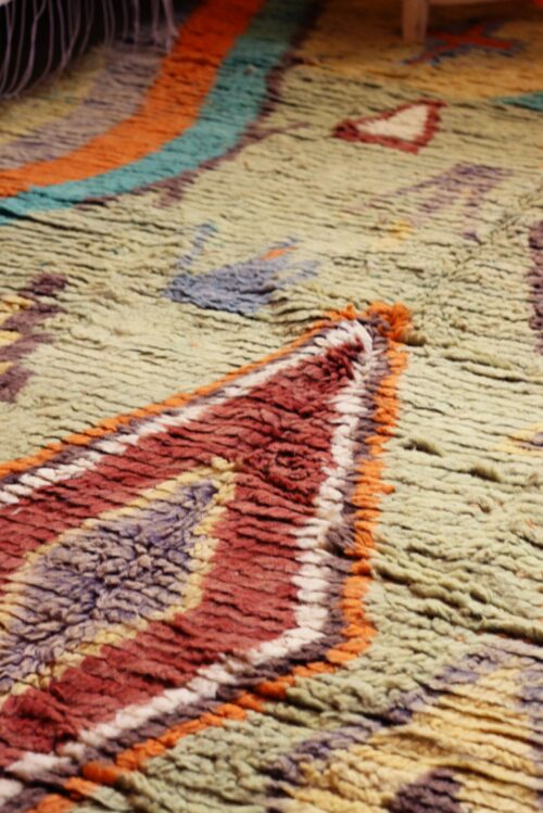 tapis boujaad - berbère coloré 165 x 270 cm - détail