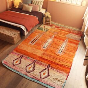 tapis boujaad - berbère coloré 166 x 275 cm