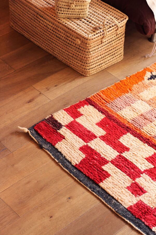 tapis boujaad - berbère coloré 170 x 260 cm - détail