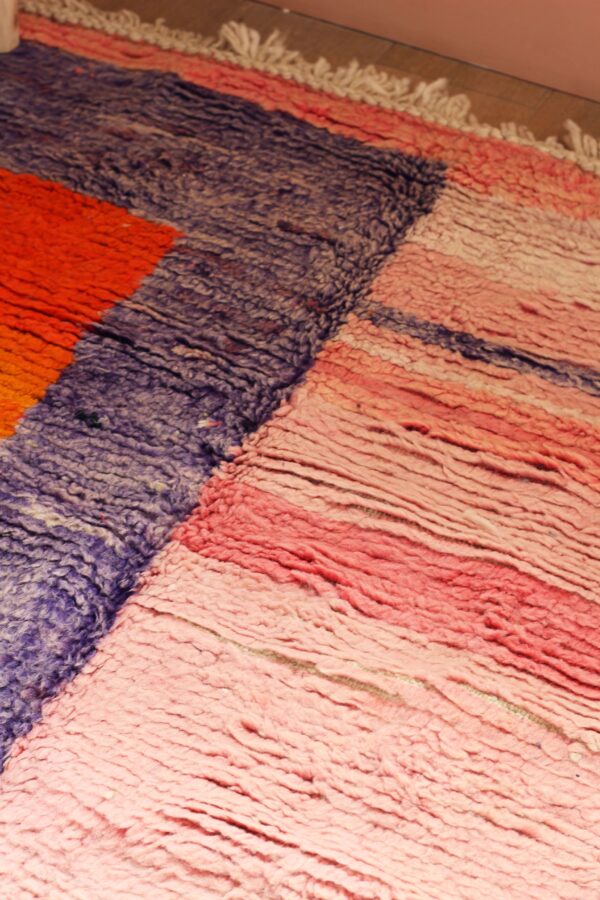 tapis boujaad - berbère coloré 170 x 266 cm - détail