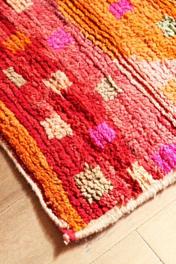 tapis boujaad - berbère coloré 170 x 270 cm - détail