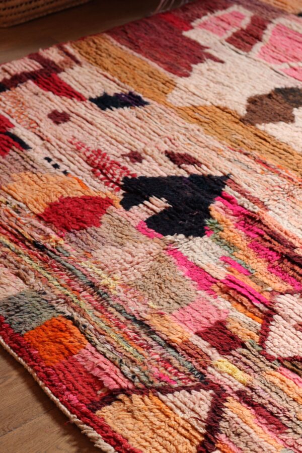 tapis boujaad - berbère coloré 172 x 270 cm - détail