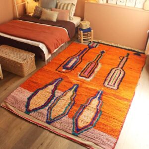tapis boujaad - berbère coloré 175 x 278 cm