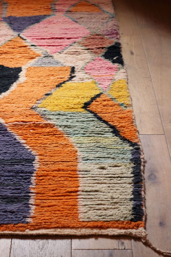 tapis boujaad - berbère coloré 178 x 262 cm - détails