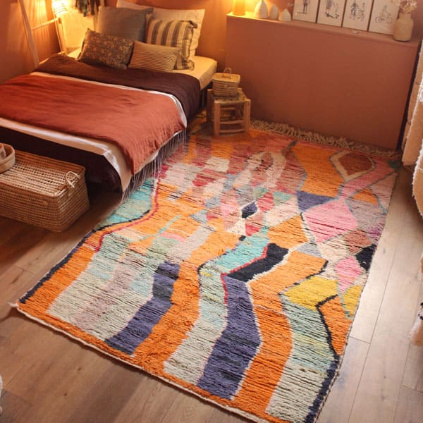 tapis boujaad - berbère coloré 178 x 262 cm