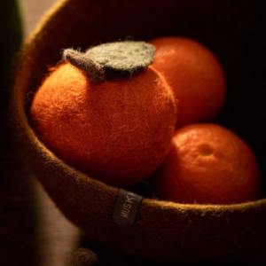 <b>BANA</b> - Clémentine en feutre de laine