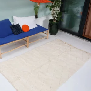vue d'ensemble du tapis ben ouarain - 156x253 cm