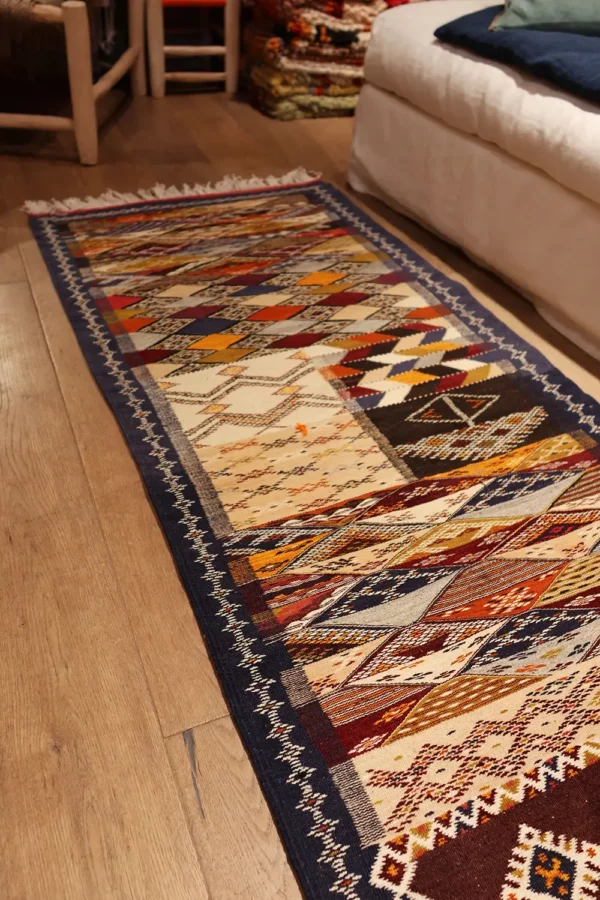 vue en longueur Tapis Kilim - 77x215cm