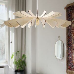 <b>AURORA</b> - Luminaire en bois Loupiote