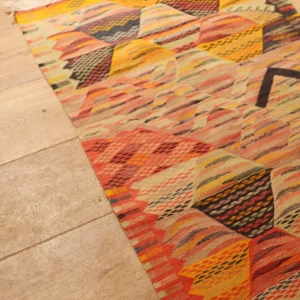 vue d'une section tapis taznakht format 68x100cm