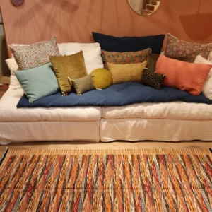 vue d'ensemble tapis kilim -106x202cm