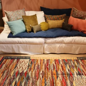 vue d'ensemble tapis kilim -108x200cm