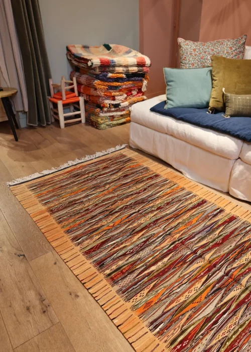 section tapis kilim -110x216cm