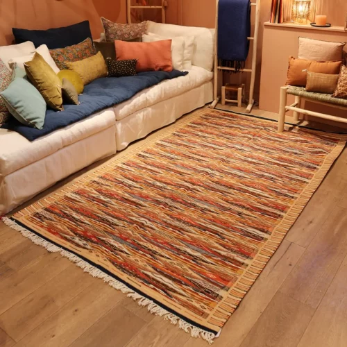 mise en situation tapis kilim -147x249cm