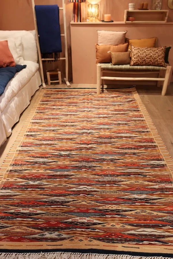 vue en longueur tapis kilim -144x234cm