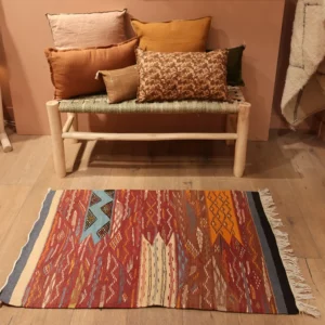 contextualisation tapis kilim -67x106cm