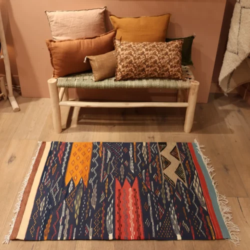 vue d'ensemble tapis kilim -70x110cm