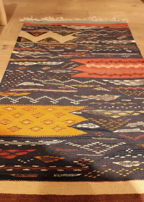 vue en longueur tapis kilim 70x110cm