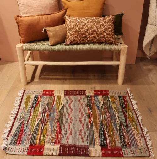 vue d'ensemble tapis kilim - 67x99cm