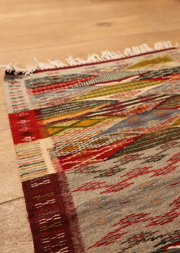 vue angle tapis kilim - 67x99cm