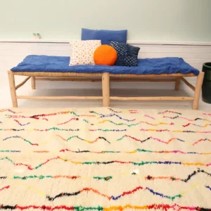 vue d'ensemble grand tapis azilal- 188x300 cm