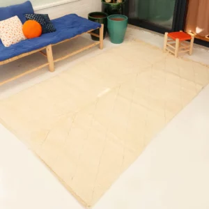 Mise en situation du tapis beni ouarain Empreinte format 156x253