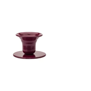 <b>CUTIE</b> Mini-bougeoirs colorés en forme de cloche - Betterave