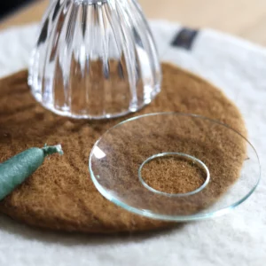 <b>BOBECHE</b>- Coupelle pour récupérer la cire de bougie