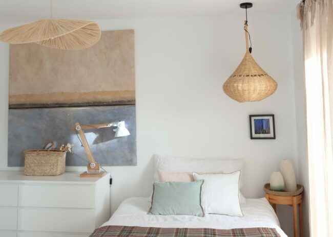 chambre douce et boheme