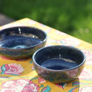 <b>PAON BLEU</b> - Coupes/assiettes (deux tailles) - S